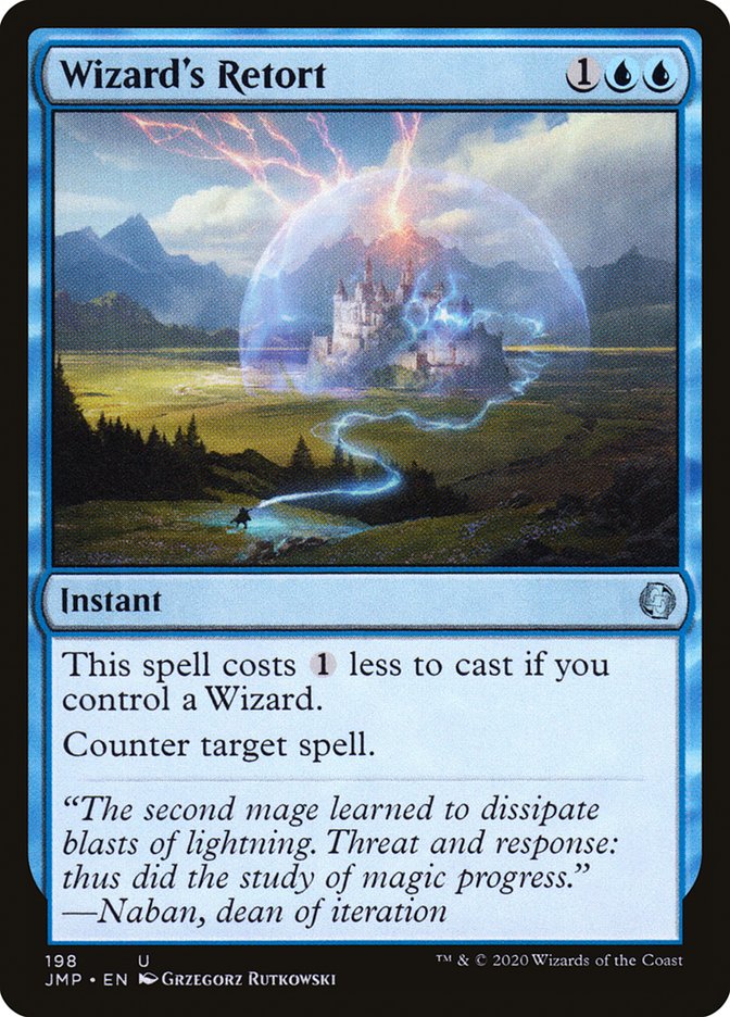 Wizard's Retort 198/495 (Jumpstart)  | Good Games Cannington