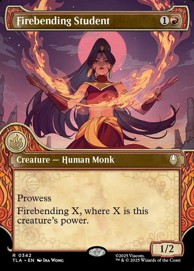Firebending Student 342 (Avatar: The Last Airbender)  - Foil | Good Games Cannington