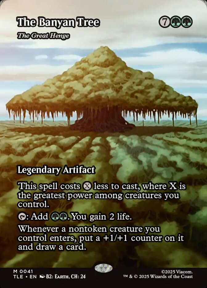The Banyan Tree - The Great Henge 41 (Avatar: The Last Airbender: Eternal-Legal)  - Borderless | Good Games Cannington