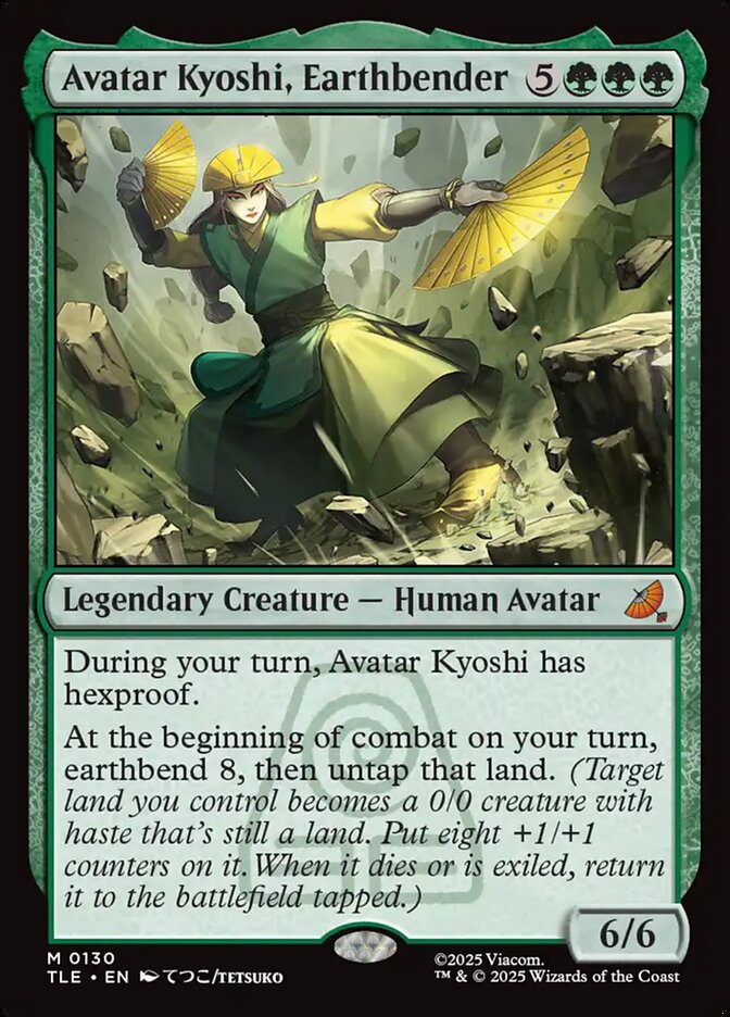 Avatar Kyoshi Earthbender 130 (Avatar: The Last Airbender: Eternal-Legal)  - Foil | Good Games Cannington