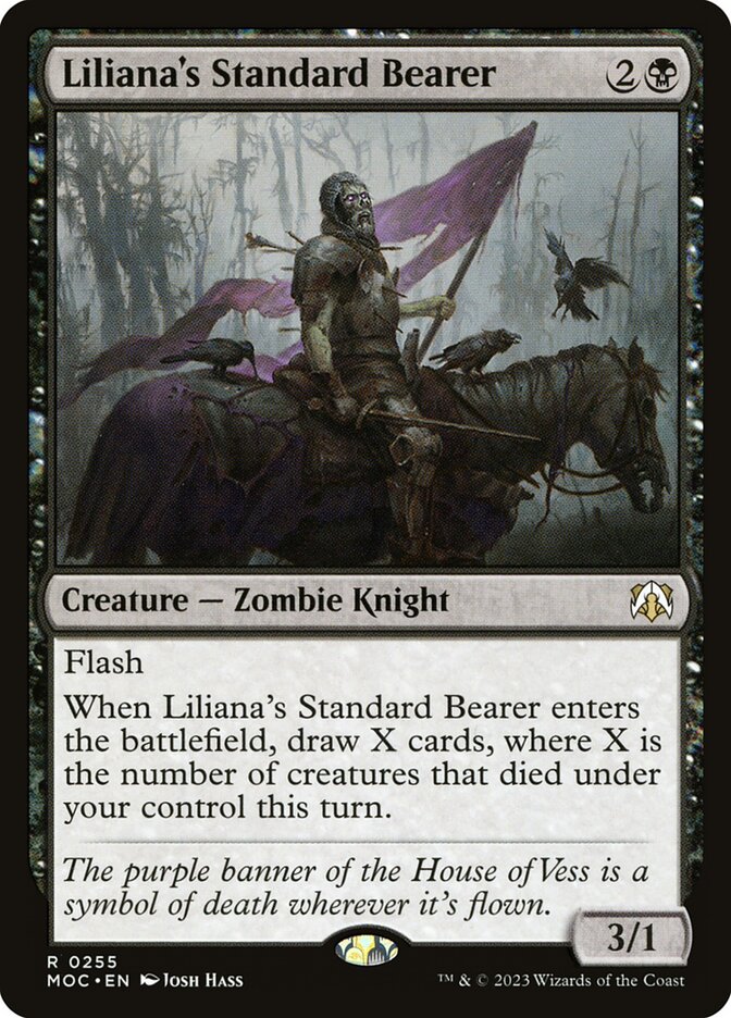 Liliana's Standard Bearer 255/444 (Commander: March of the Machine)  | Good Games Cannington