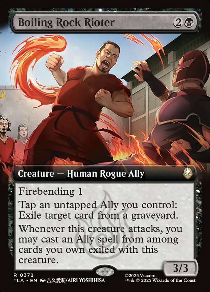 Boiling Rock Rioter 372 (Avatar: The Last Airbender)  - Foil | Good Games Cannington