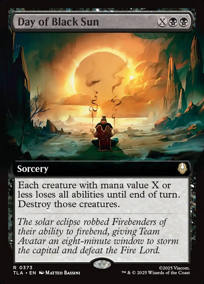 Day of Black Sun 373 (Avatar: The Last Airbender)  - Foil | Good Games Cannington