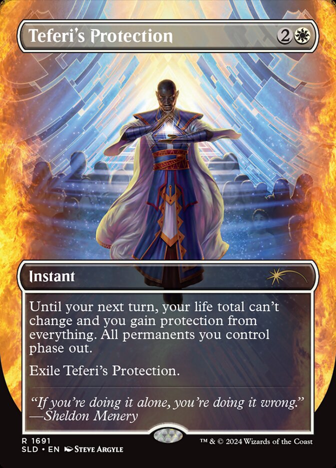 Teferi's Protection 1691 (Secret Lair Drop Series)  | Good Games Cannington