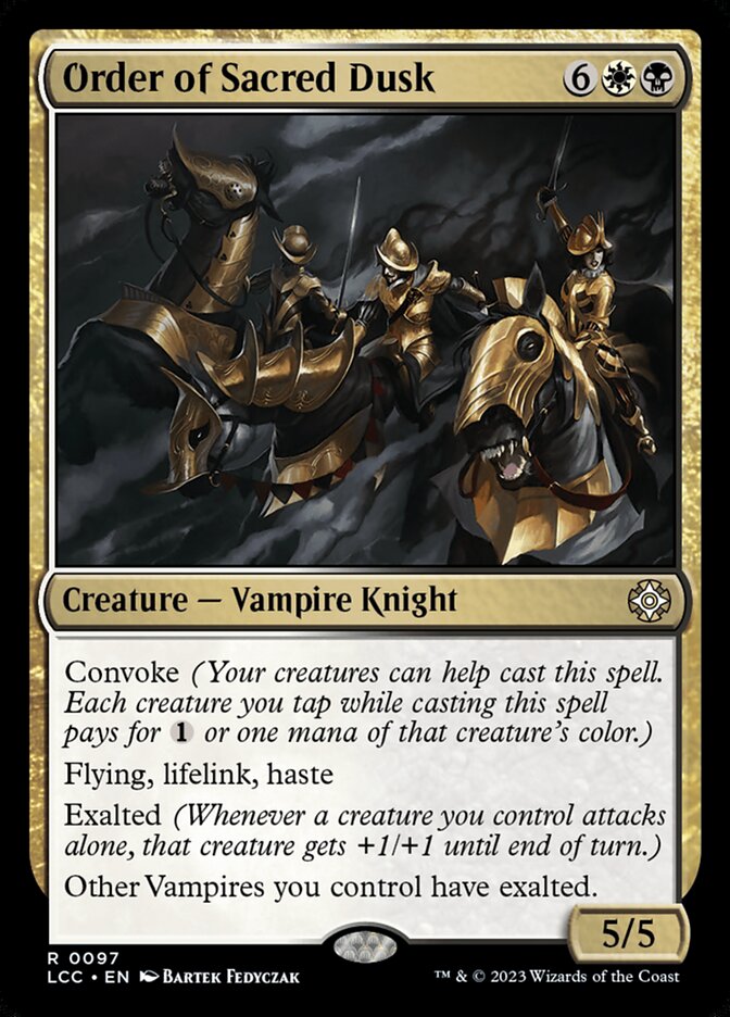 Order of Sacred Dusk 97 (Commander: The Lost Caverns of Ixalan)  | Good Games Cannington