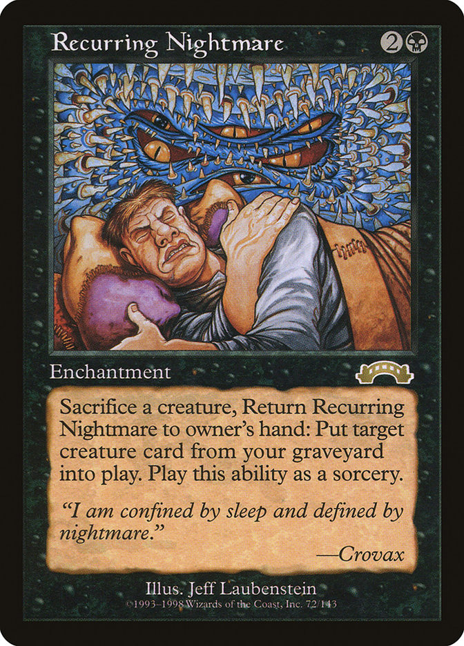 Recurring Nightmare 72/143 (Exodus)  | Good Games Cannington