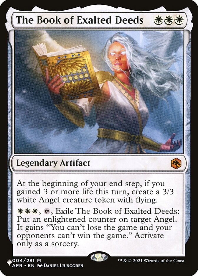 The Book of Exalted Deeds 4 (The List Reprints)  | Good Games Cannington