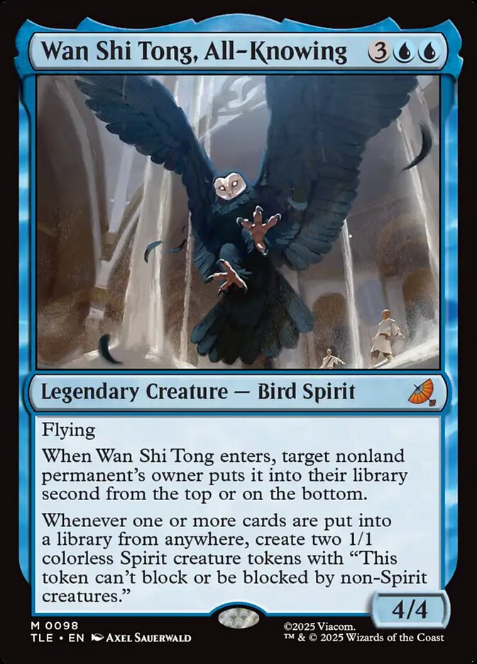 Wan Shi Tong All Knowing 98 (Avatar: The Last Airbender: Eternal-Legal)  - Foil | Good Games Cannington