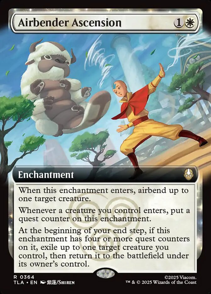 Airbender Ascension 364 (Avatar: The Last Airbender)  - Foil | Good Games Cannington