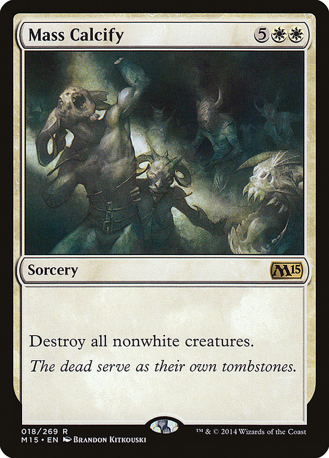 Mass Calcify 18 (Magic 2015 (M15))  | Good Games Cannington