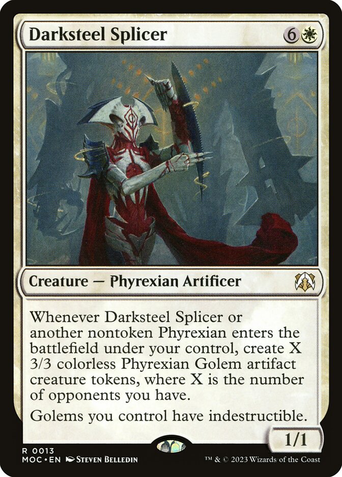 Darksteel Splicer 13/444 (Commander: March of the Machine)  | Good Games Cannington