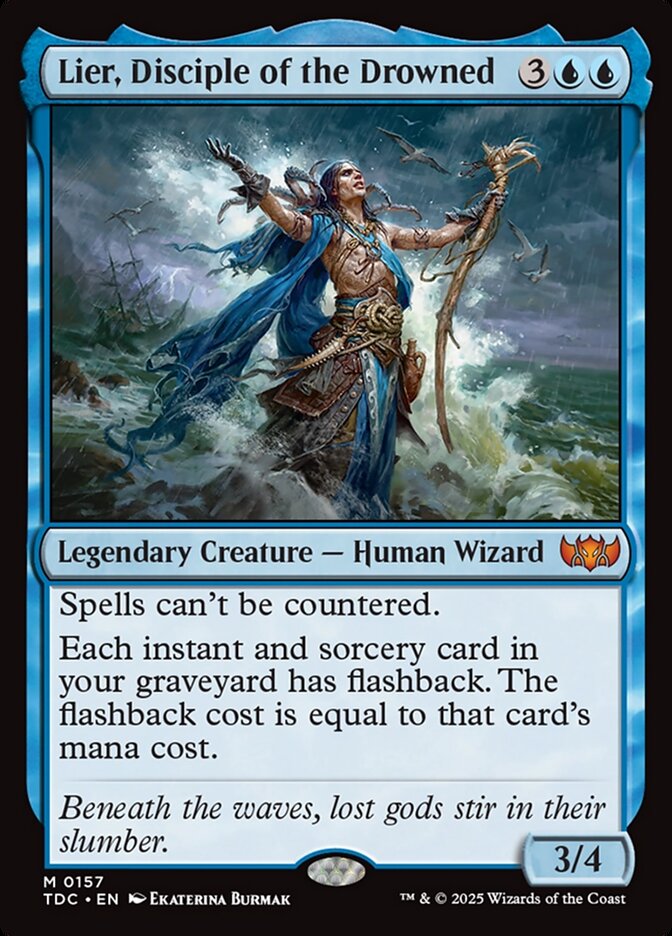 Lier, Disciple of the Drowned 157 (Commander: Tarkir: Dragonstorm)  | Good Games Cannington