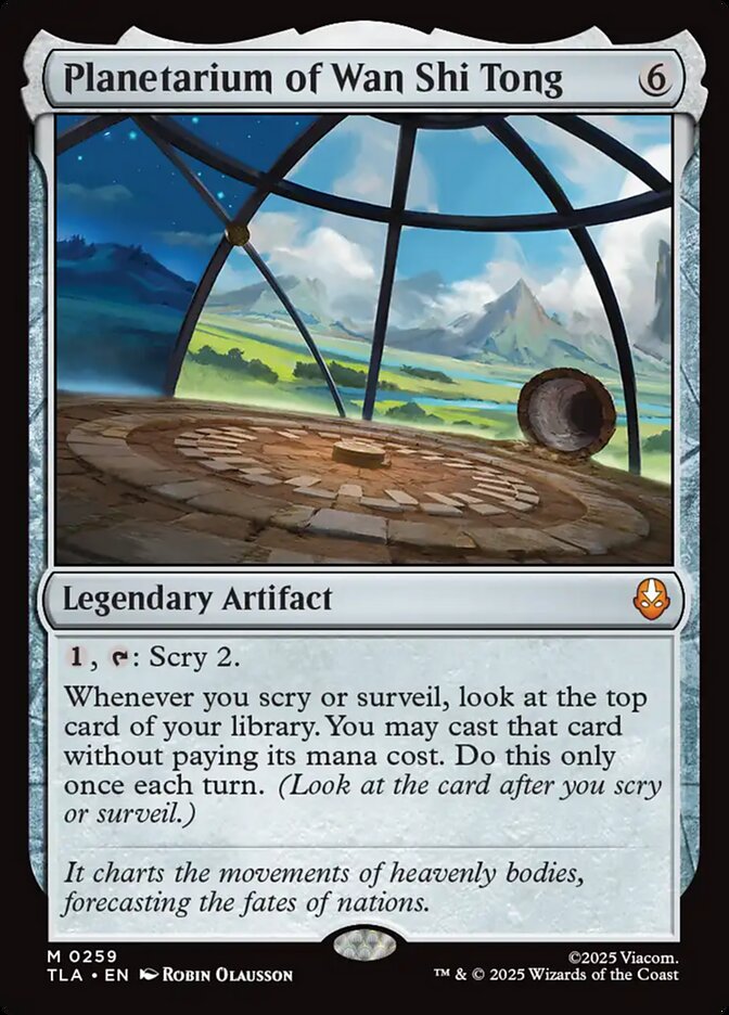 Planetarium of Wan Shi Tong 259 (Avatar: The Last Airbender)  - Foil | Good Games Cannington