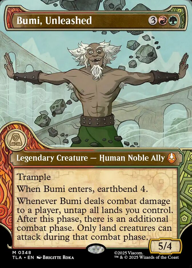 Bumi, Unleashed  348/286 (Avatar: The Last Airbender)  - Showcase | Good Games Cannington