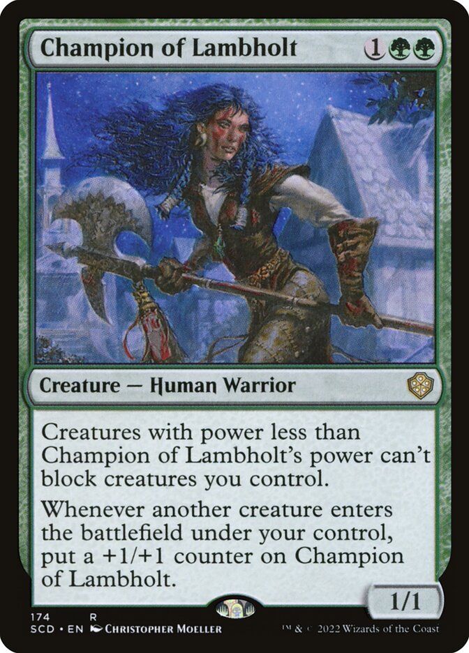 Champion of Lambholt 174/352 (Starter Commander Decks)  | Good Games Cannington