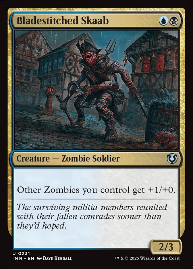 Bladestitched Skaab 231 (Innistrad Remastered)  - Foil | Good Games Cannington