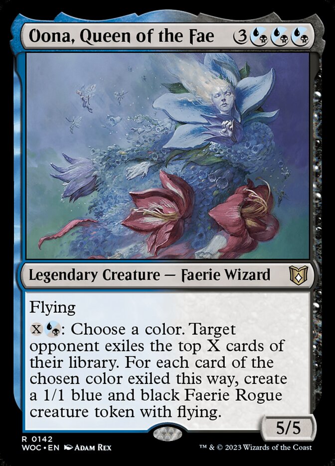 Oona, Queen of the Fae 142 (Commander: Wilds of Eldraine)  | Good Games Cannington