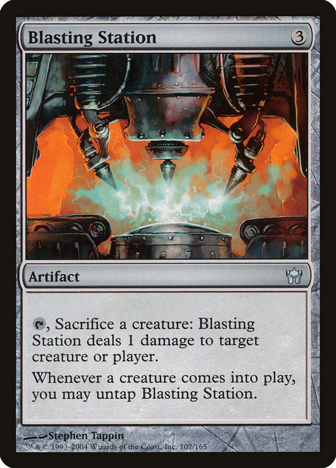 Blasting Station 107 (Fifth Dawn)  - Foil | Good Games Cannington