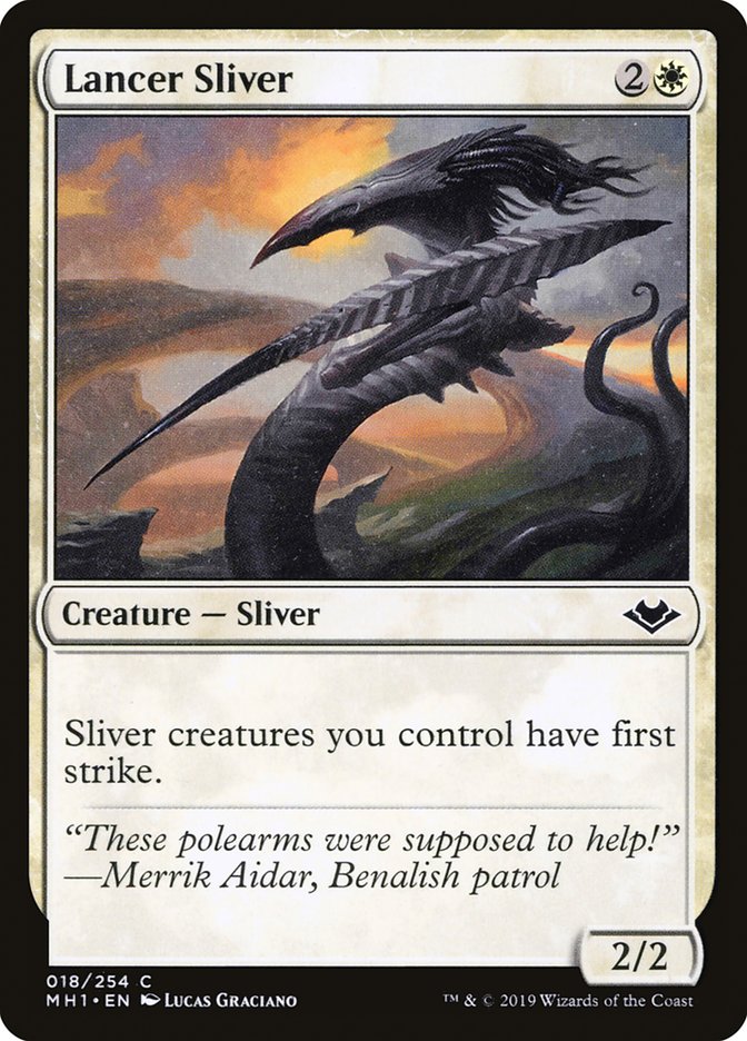 Lancer Sliver 18 (Modern Horizons)  | Good Games Cannington