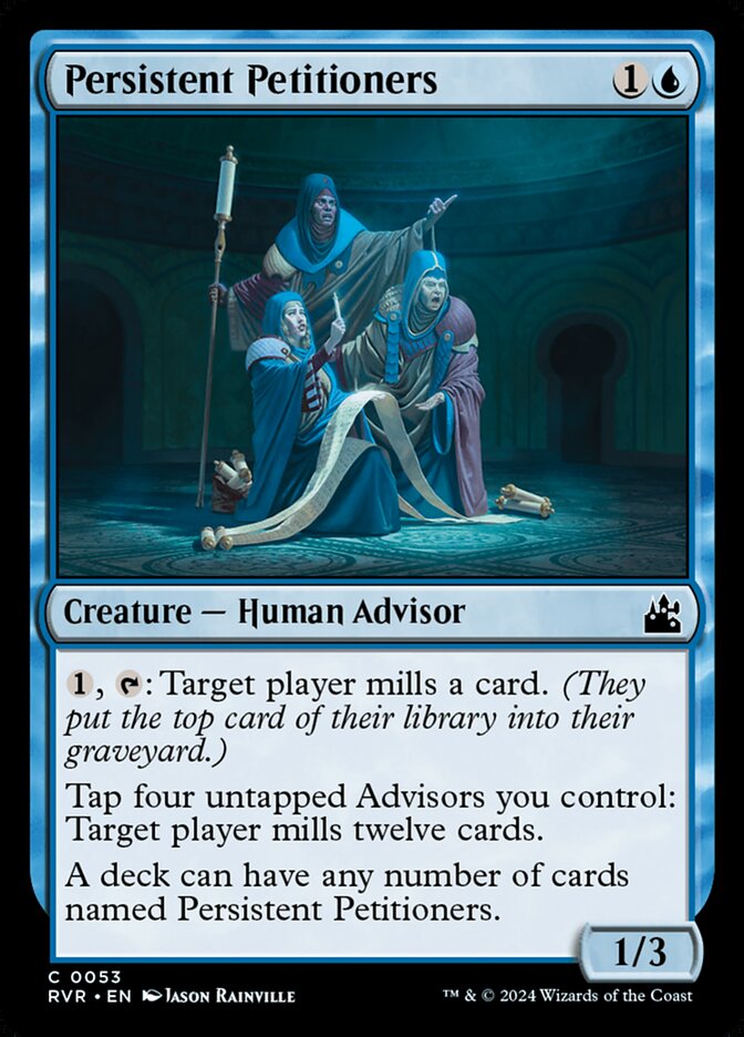 Persistent Petitioners 53/291 (Ravnica Remastered)  - Foil | Good Games Cannington