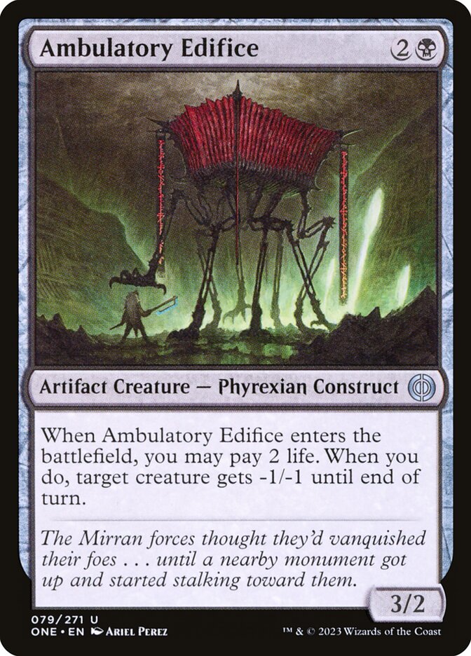 Ambulatory Edifice 79/271 (Phyrexia: All Will Be One)  | Good Games Cannington