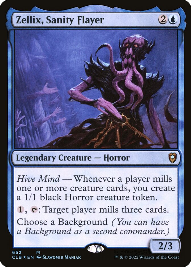 Zellix Sanity Flayer 652 (Commander Legends: Battle for Baldur's Gate)  - Foil | Good Games Cannington