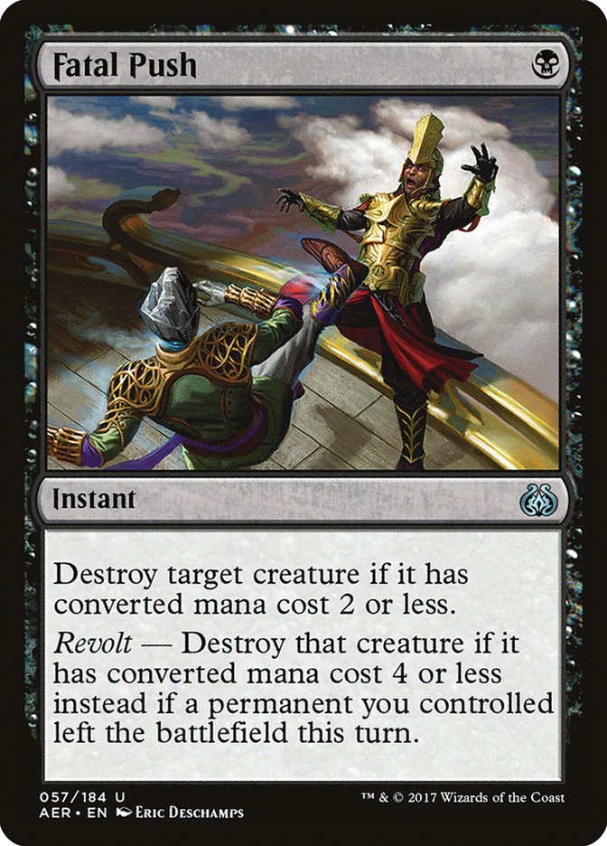 Fatal Push 57/184 (Aether Revolt)  | Good Games Cannington