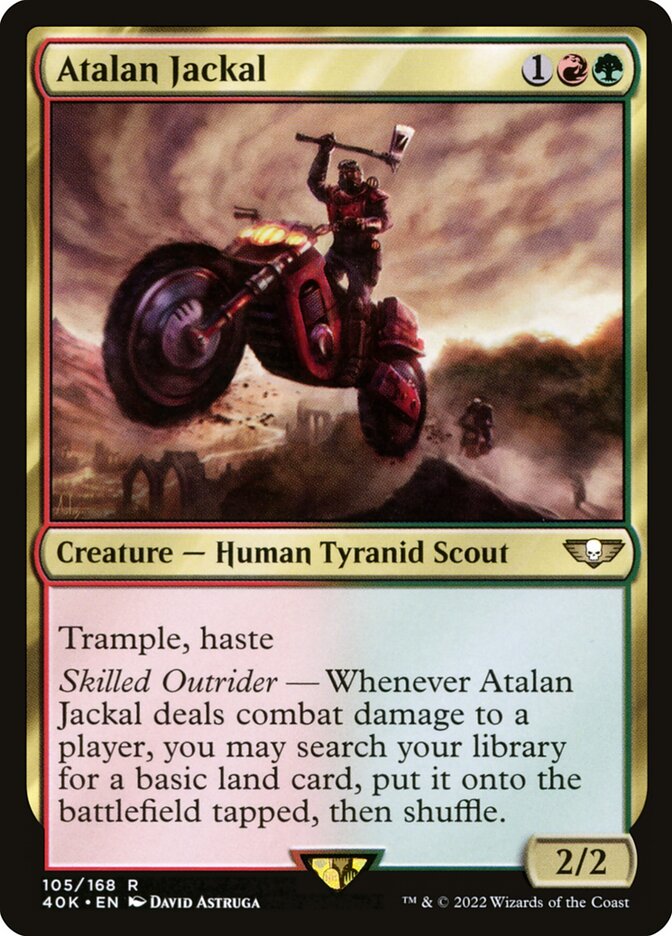 Atalan Jackal 105/617 (Universes Beyond: Warhammer 40,000)  | Good Games Cannington