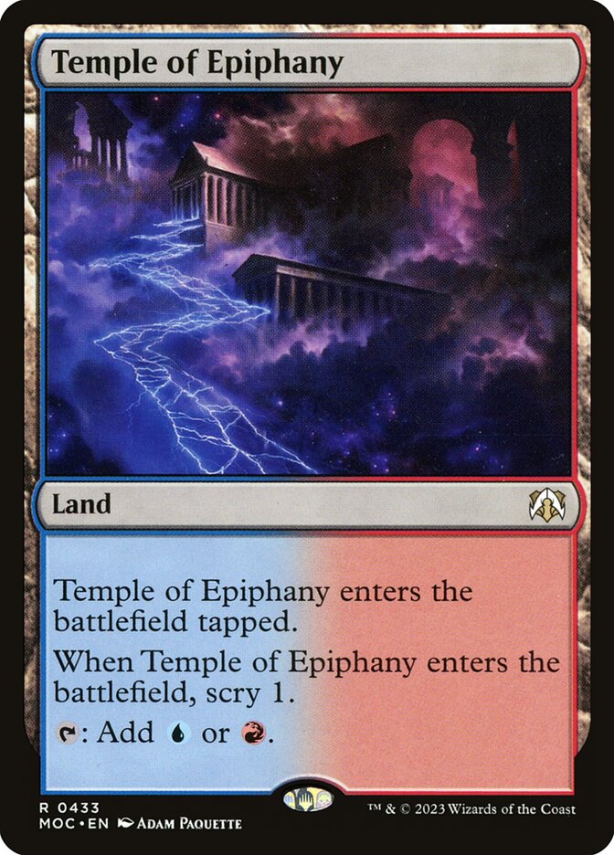 Temple of Epiphany 433/444 (Commander: March of the Machine)  | Good Games Cannington