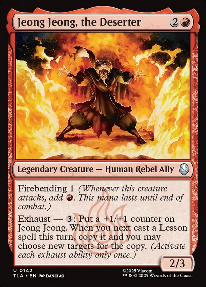 Jeong Jeong, the Deserter 142 (Avatar: The Last Airbender)  | Good Games Cannington