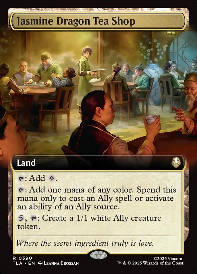 Jasmine Dragon Tea Shop  390/286 (Avatar: The Last Airbender)  - Extended Art Foil | Good Games Cannington