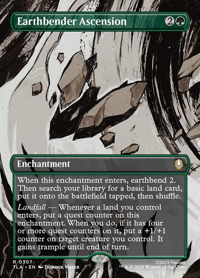 Earthbender Ascension Borderless 307 (Avatar: The Last Airbender)  - Foil | Good Games Cannington