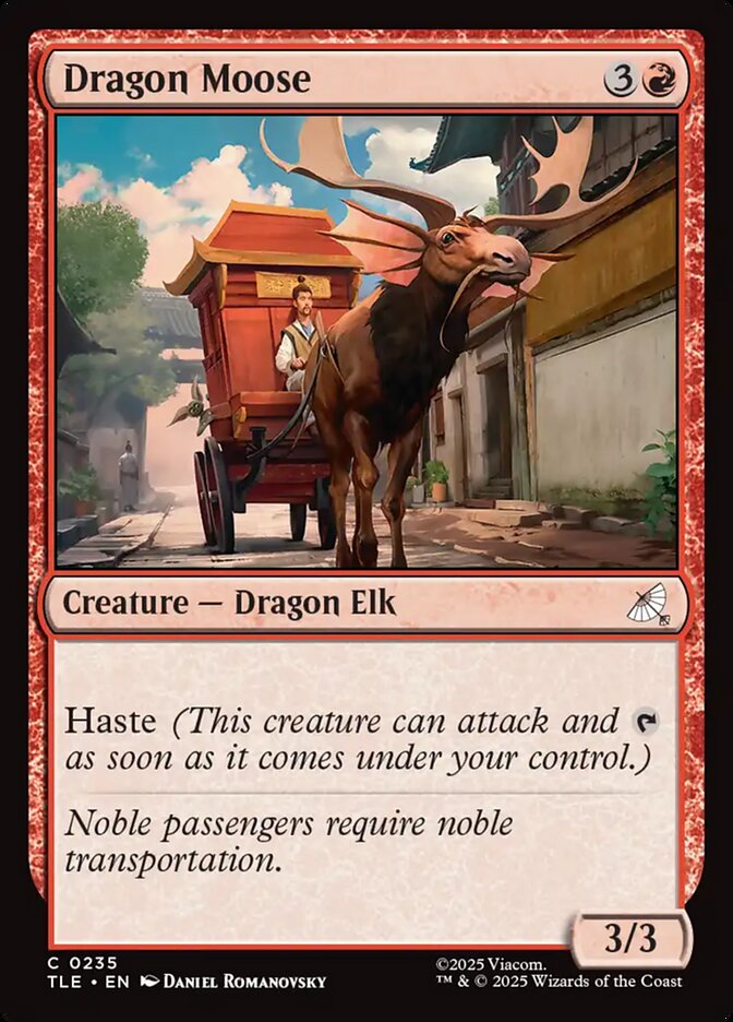 Dragon Moose 235 (Avatar: The Last Airbender: Eternal-Legal)  - Foil | Good Games Cannington