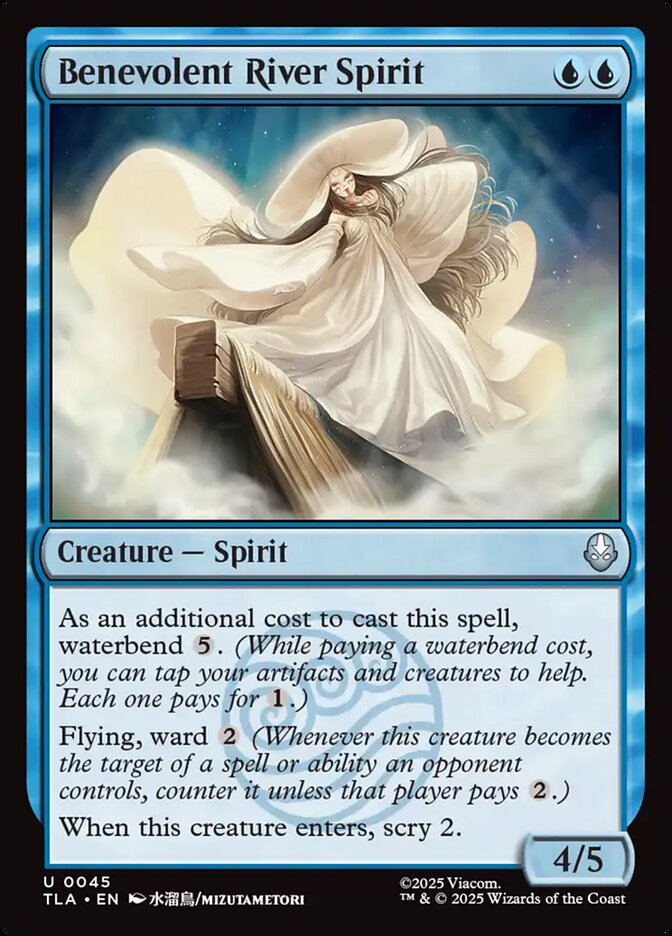 Benevolent River Spirit 45/286 (Avatar: The Last Airbender)  - Foil | Good Games Cannington