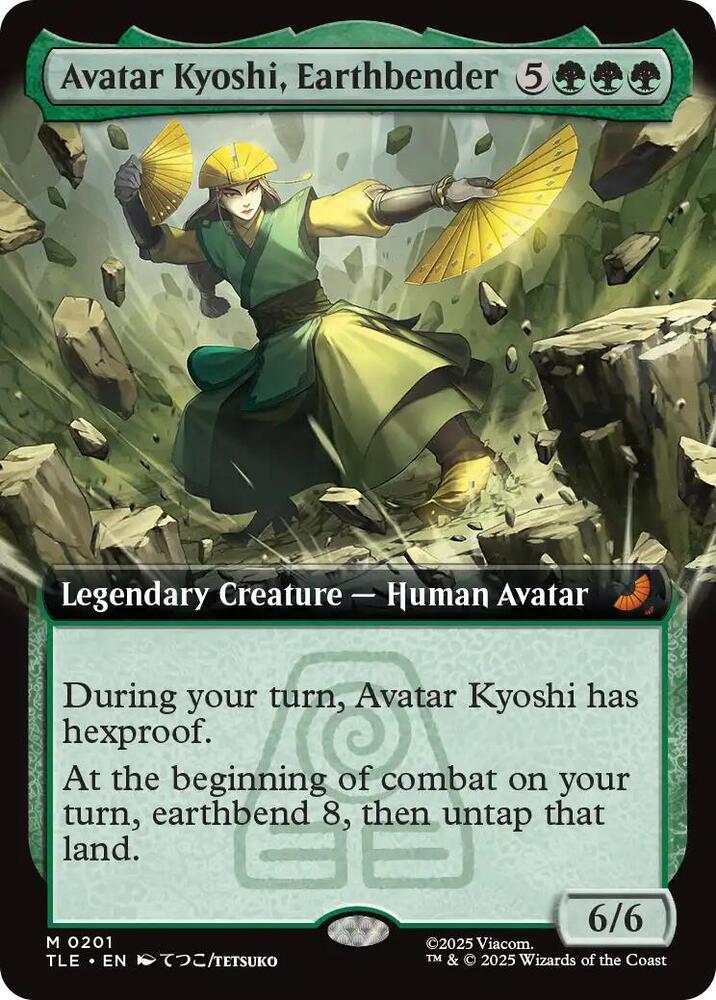 Avatar Kyoshi, Earthbender 201 (Avatar: The Last Airbender: Eternal-Legal)  - Extended Art | Good Games Cannington