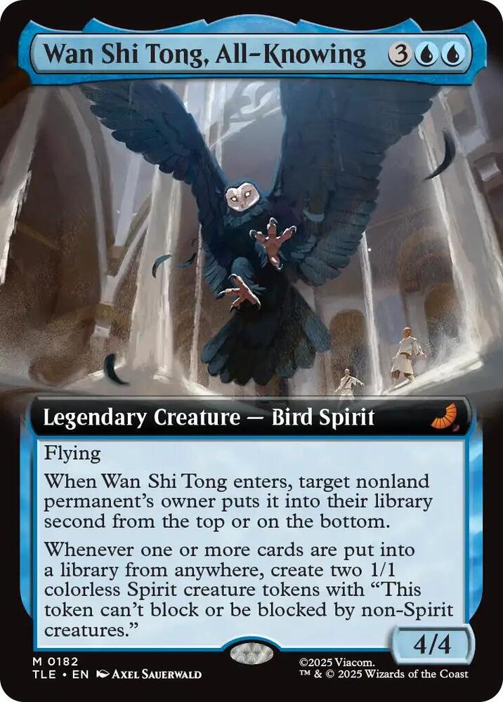 Wan Shi Tong All Knowing Extended Art 182 (Avatar: The Last Airbender: Eternal-Legal)  | Good Games Cannington