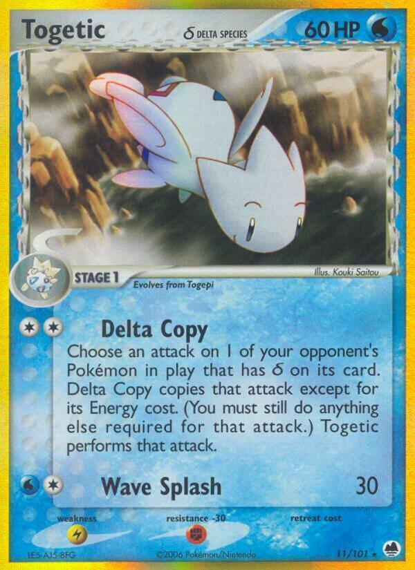 Togetic Delta Species 11/101 (Dragon Frontiers)  - Holofoil | Good Games Cannington