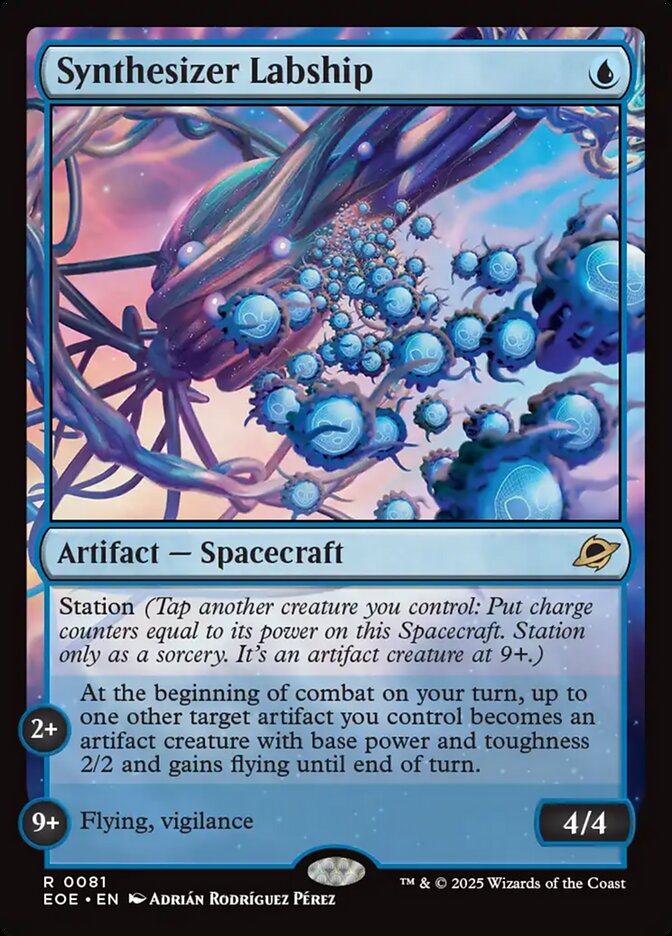 Synthesizer Labship 81 (Edge of Eternities)  - Foil | Good Games Cannington