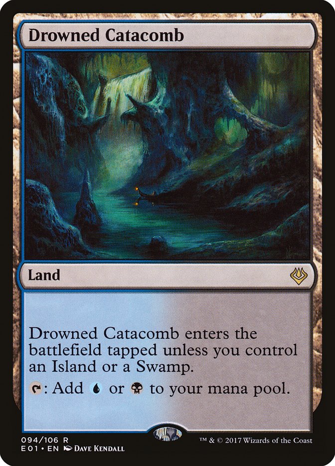 Drowned Catacomb 94/106 (Archenemy: Nicol Bolas)  | Good Games Cannington