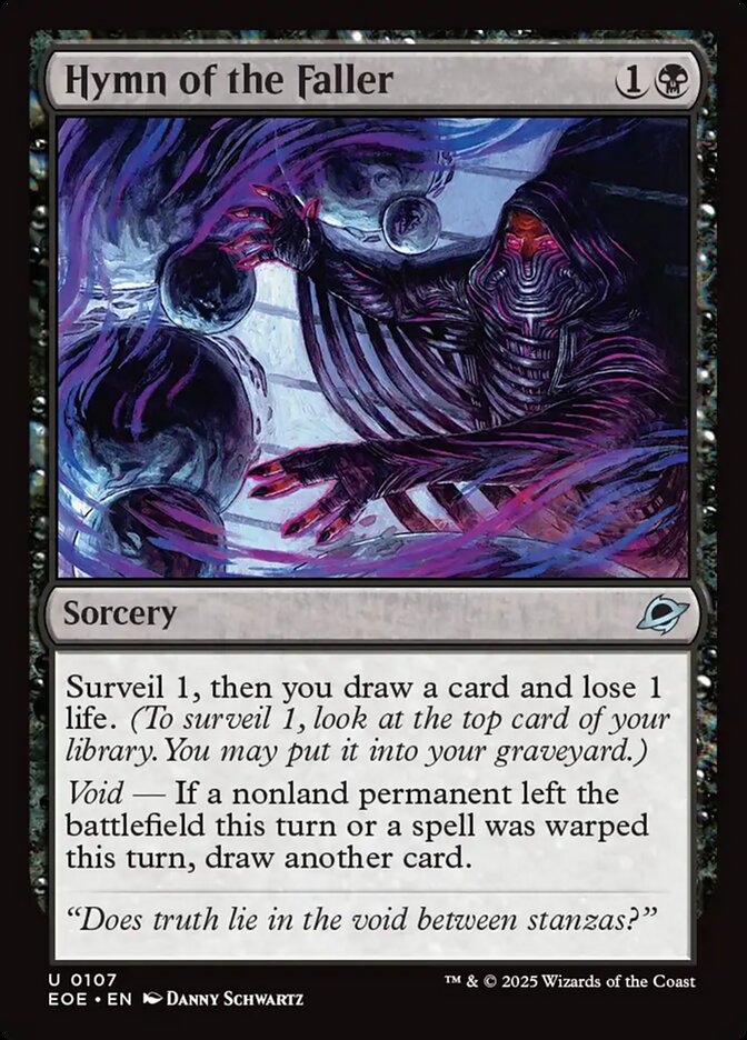 Hymn of the Faller 107 (Edge of Eternities)  | Good Games Cannington