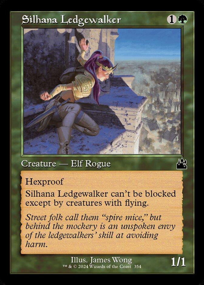 Silhana Ledgewalker 354/291 (Ravnica Remastered)  - Retro | Good Games Cannington