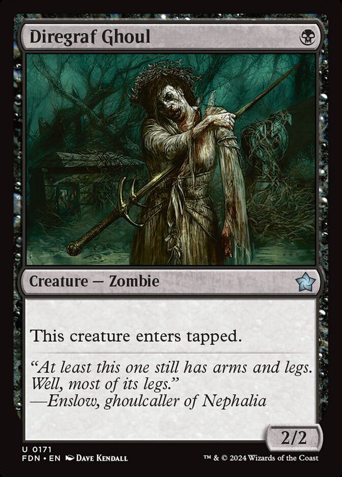 Diregraf Ghoul 171/291 (Foundations)  | Good Games Cannington