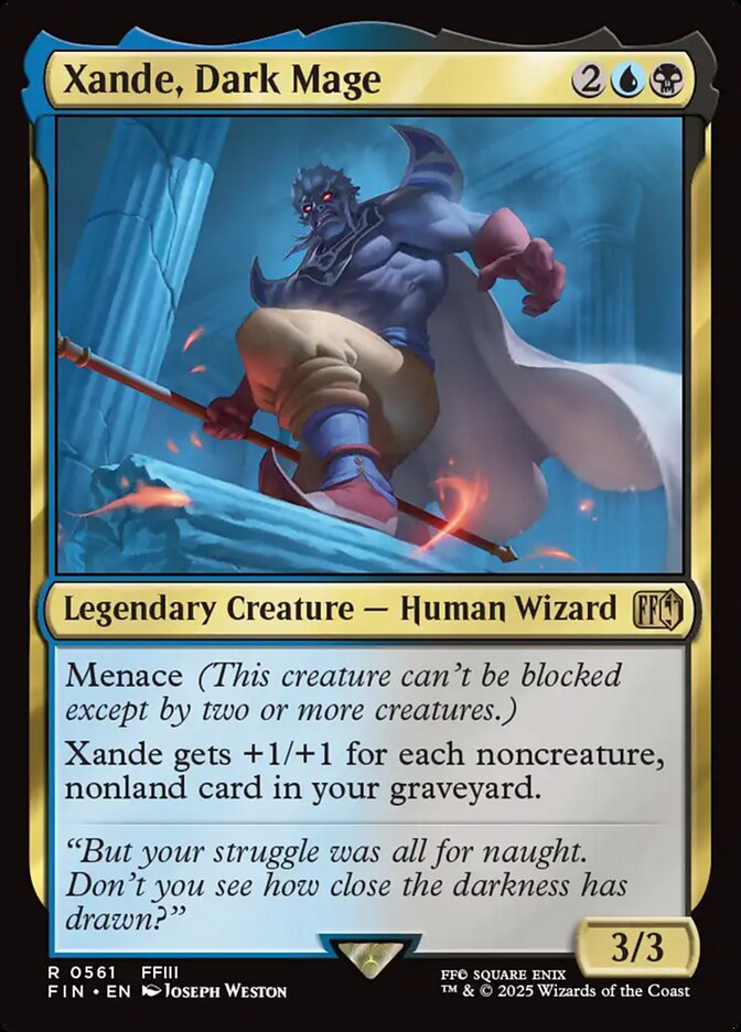 Xande, Dark Mage 561/309 (FINAL FANTASY)  | Good Games Cannington