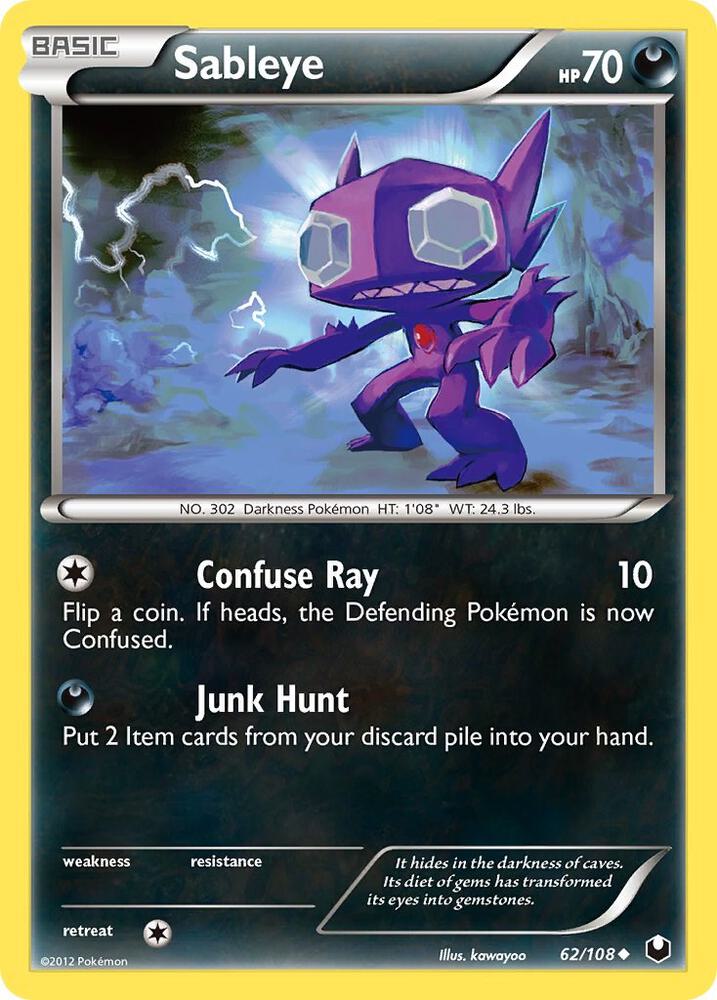 Sableye 62/108 (Dark Explorers)  | Good Games Cannington