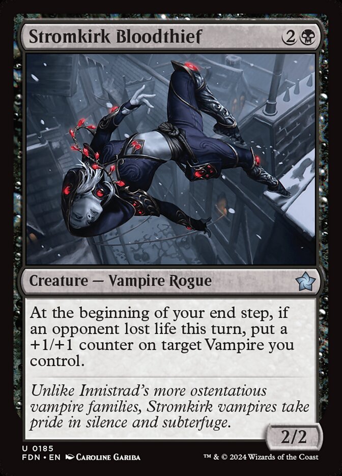 Stromkirk Bloodthief 185/291 (Foundations)  | Good Games Cannington