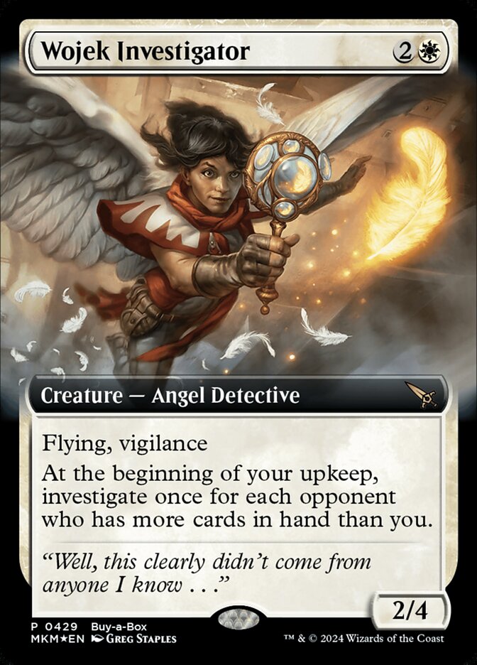 Wojek Investigator 429 (Buy-A-Box Promos)  - Foil | Good Games Cannington