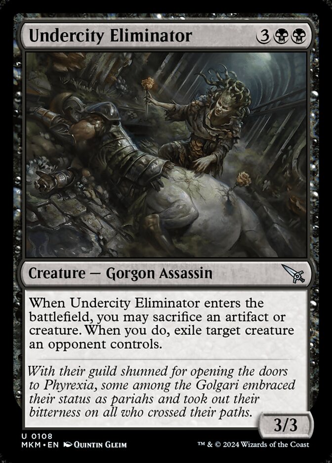 Undercity Eliminator 108 (Murders at Karlov Manor)  - Foil | Good Games Cannington