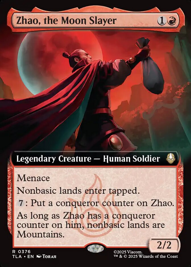 Zhao, the Moon Slayer 376 (Avatar: The Last Airbender)  - Foil | Good Games Cannington