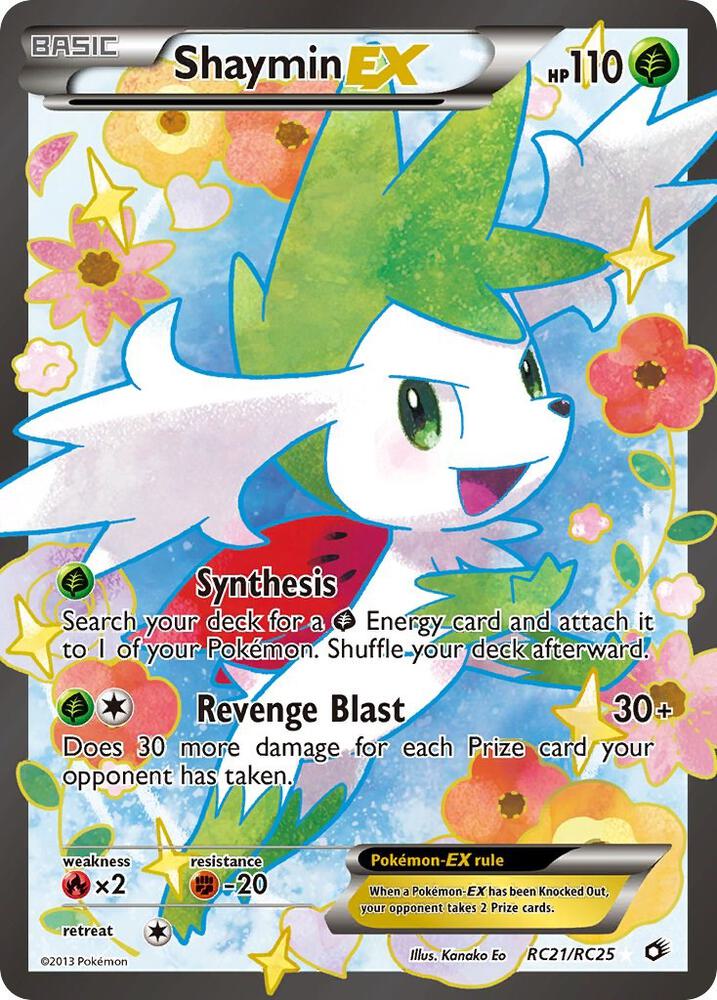 Shaymin EX RC21/RC25 (Legendary Treasures: Radiant Collection)  - Holofoil | Good Games Cannington
