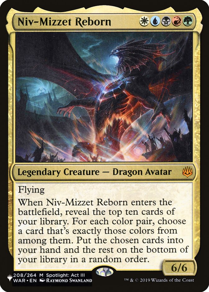 Niv-Mizzet Reborn 208/264 (The List Reprints)  | Good Games Cannington
